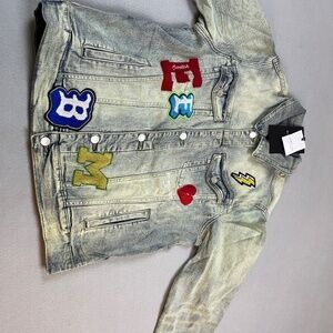 Embellish Women blue Jean jacket